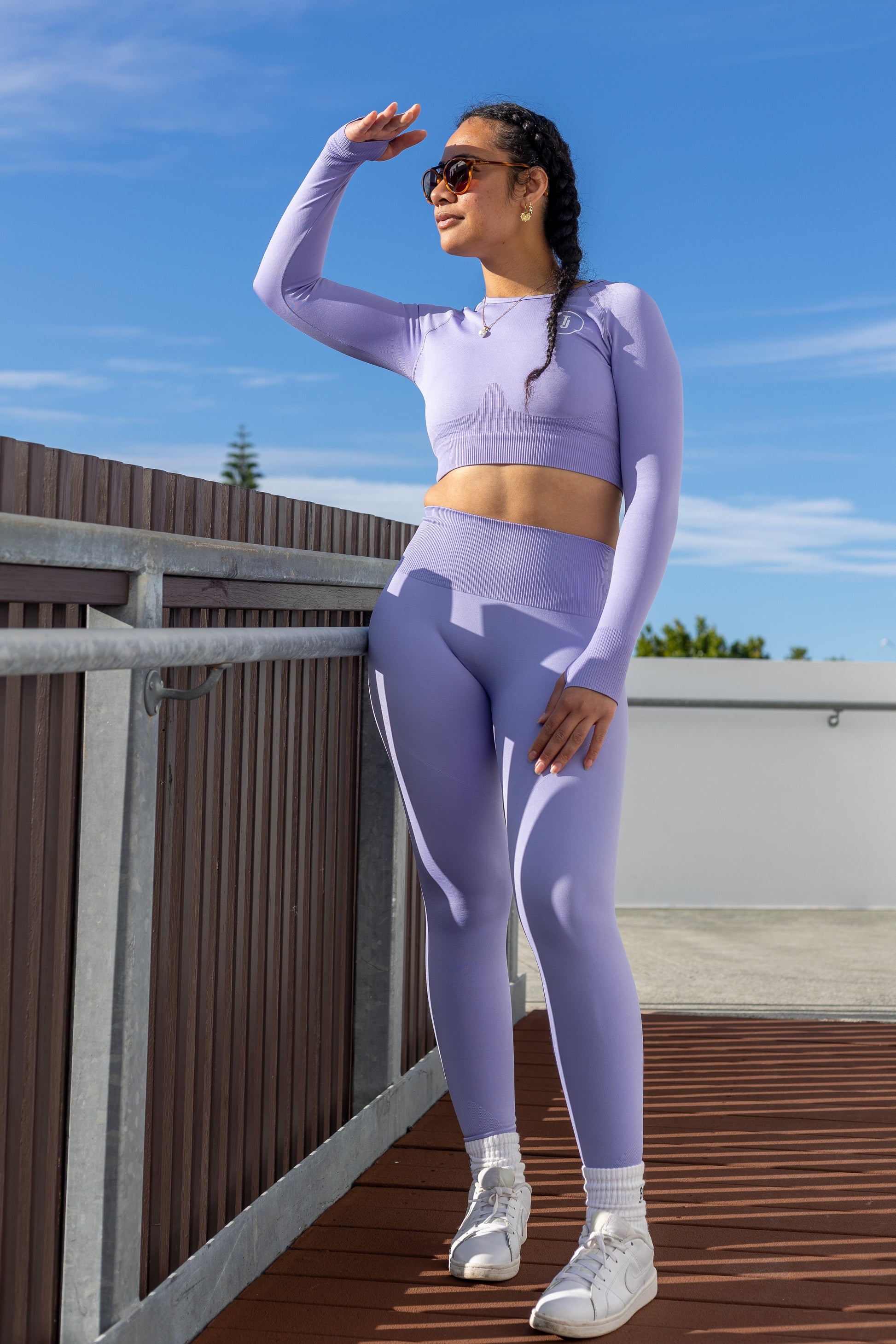 IMPACT Seamless Leggings - Lilac – TJ Activewear